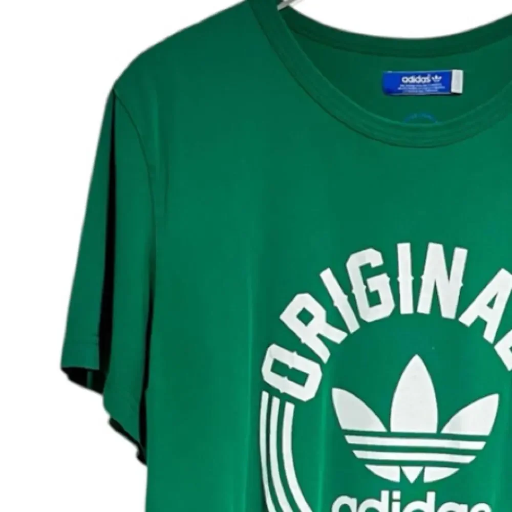 Adidas Stan Smith Graphic Tee Leaf Originals Vintage Style Men’s XL Emerald